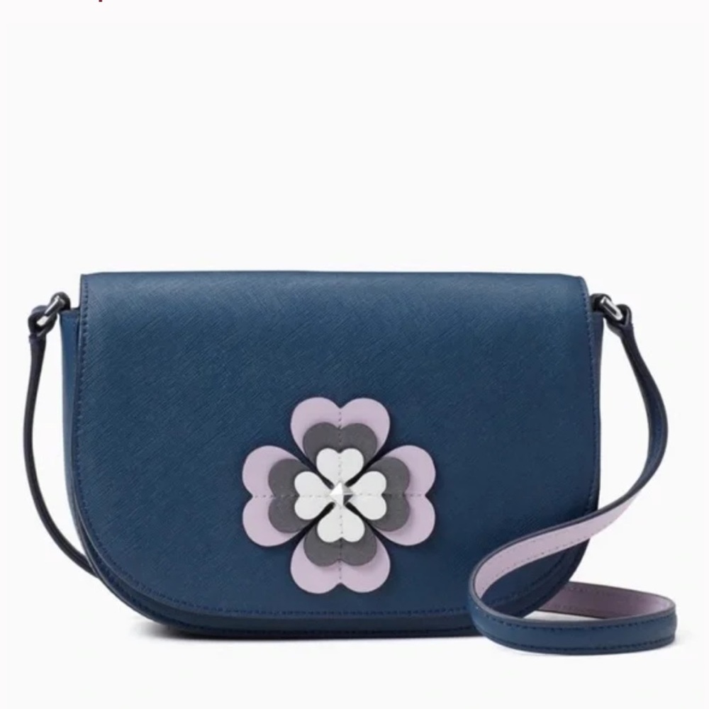 KATE SPADE Reiley Spade Flower Appliqué Crossbody